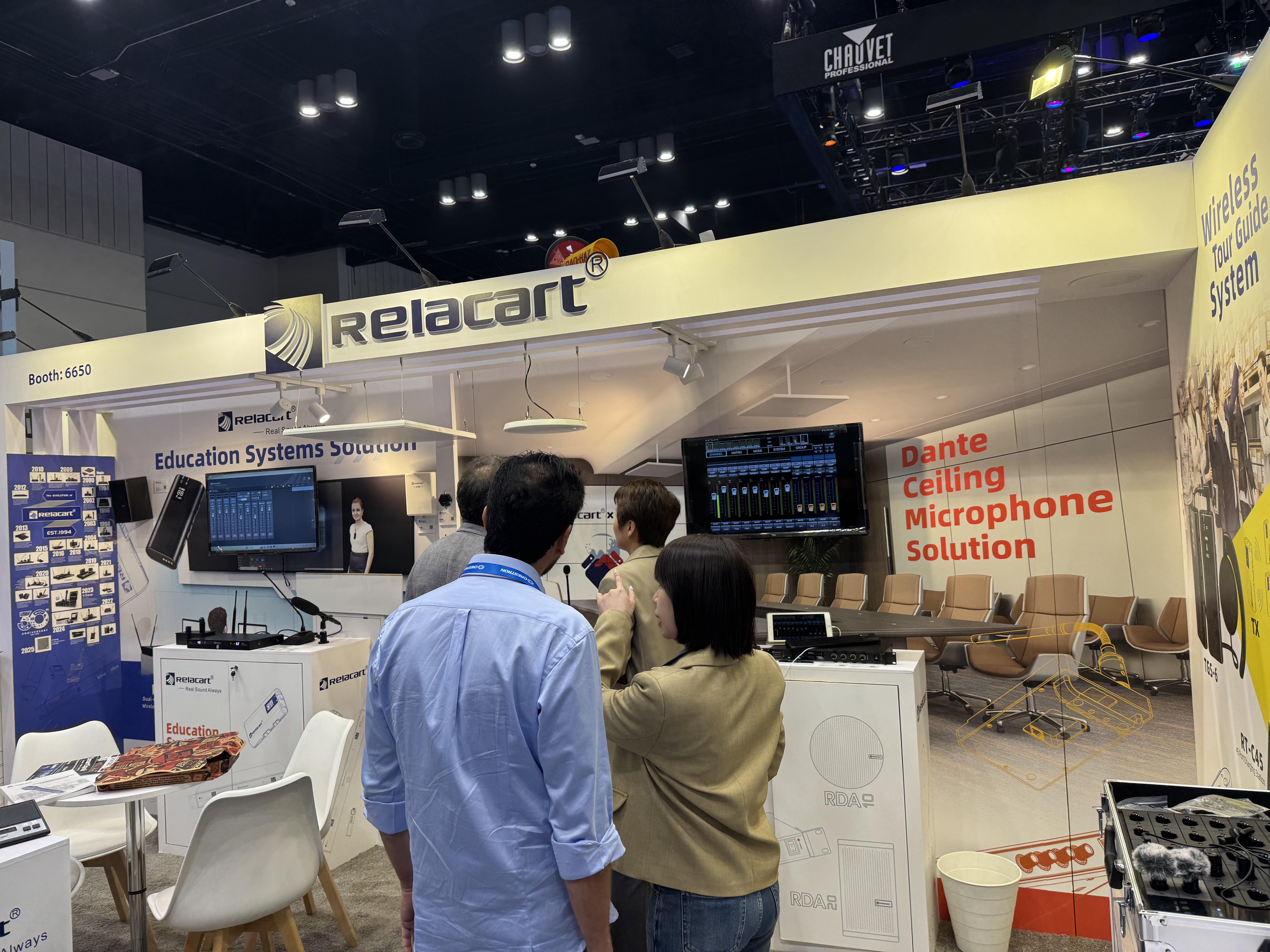 Live from InfoComm USA | ACM-582 Ceiling Array Microphone Debuts, Cutting-Edge AI Tech Redefines Modern Conferencing