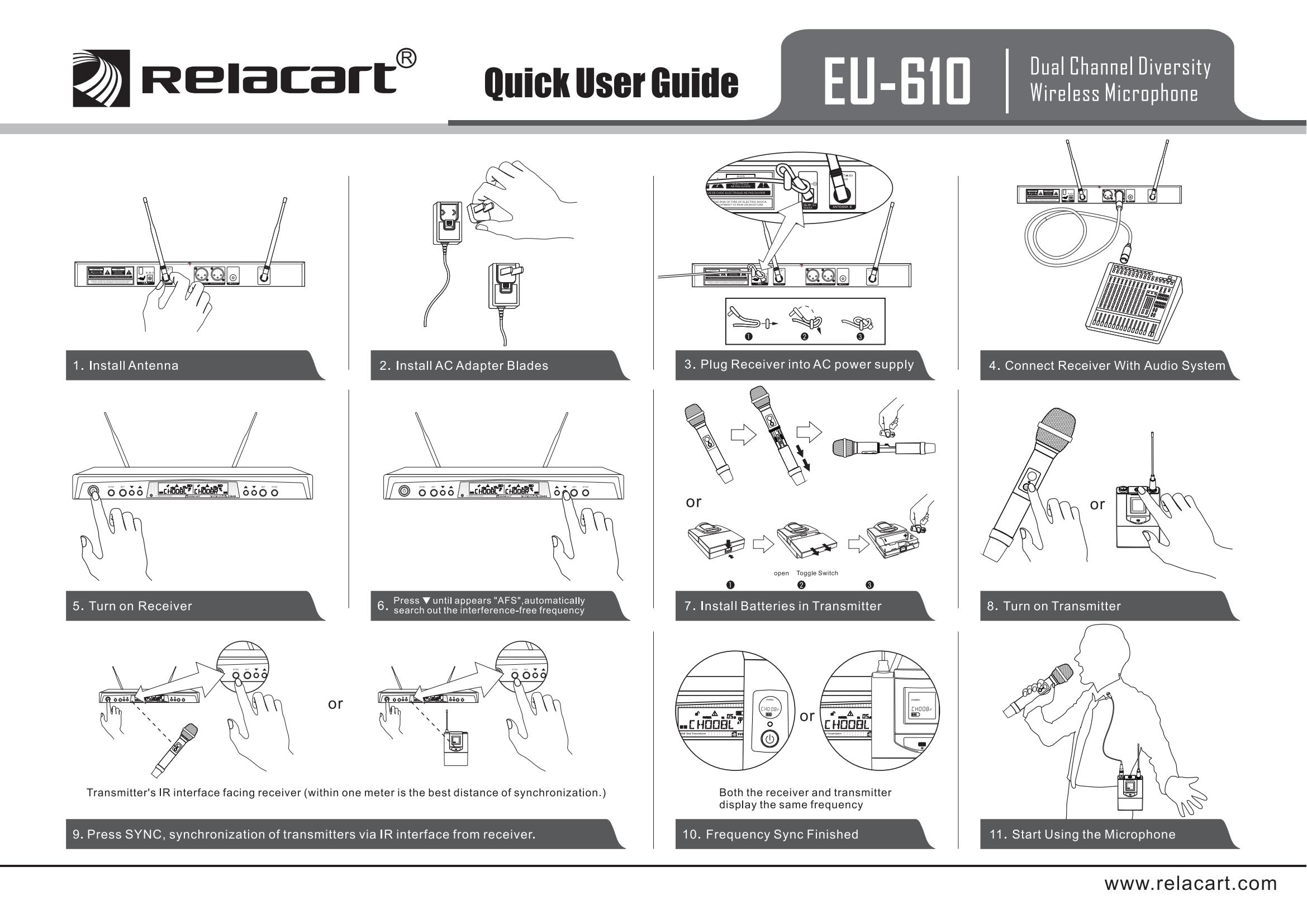 EU-610手持领夹(英文)快速使用指导 V1.0 (190604)_01.jpg
