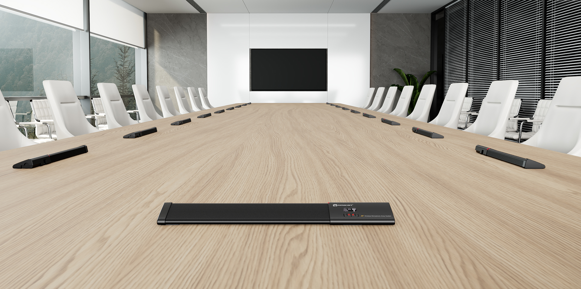 Relacart WDC-943 Array Wireless Conference System Makes a Grand Finale, Defining New Standards for Modern Conferences