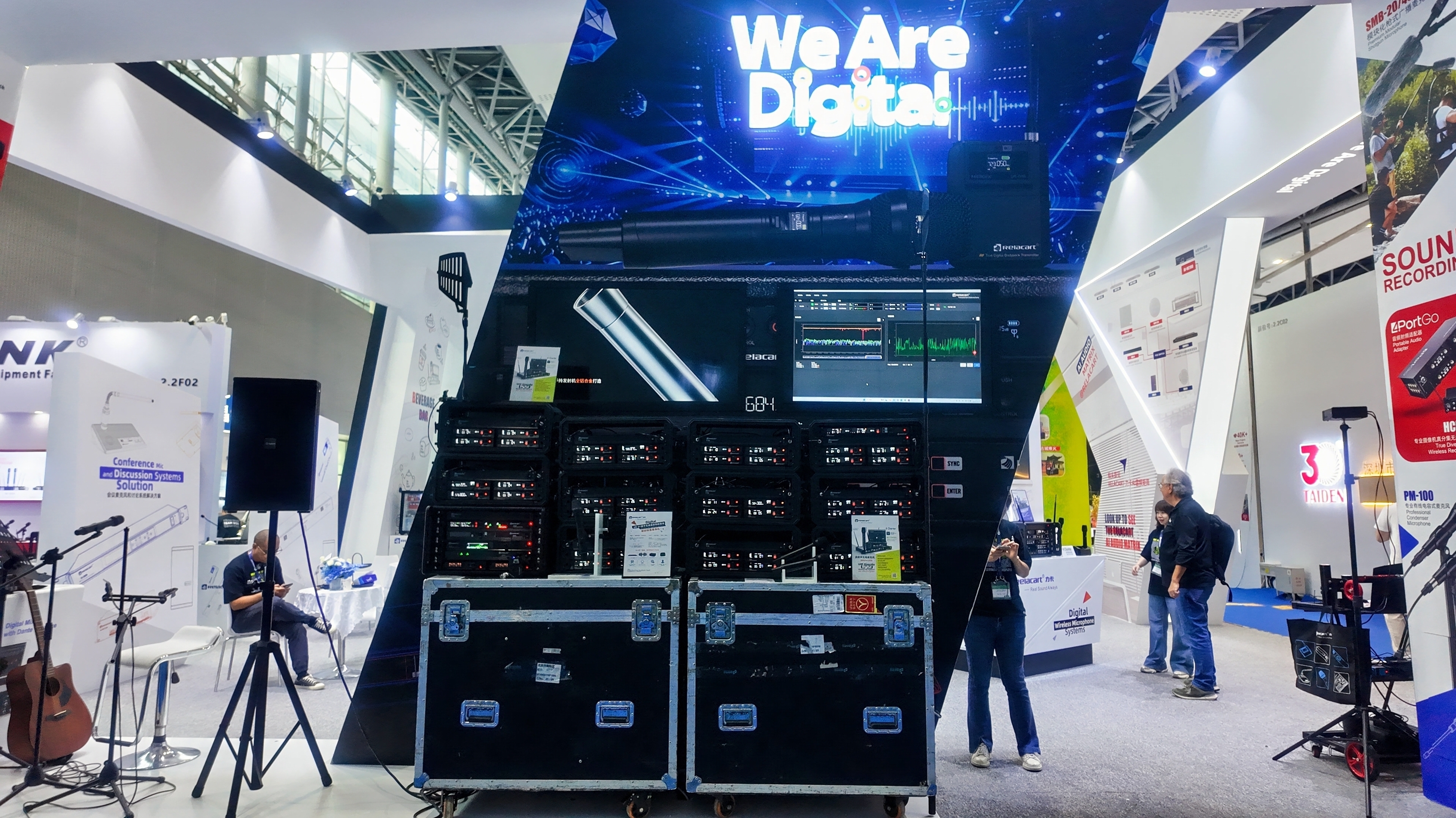 Relacart Unveils Full-Scenario Digital Wireless Mic Solutions at Guangzhou Prolight Sound