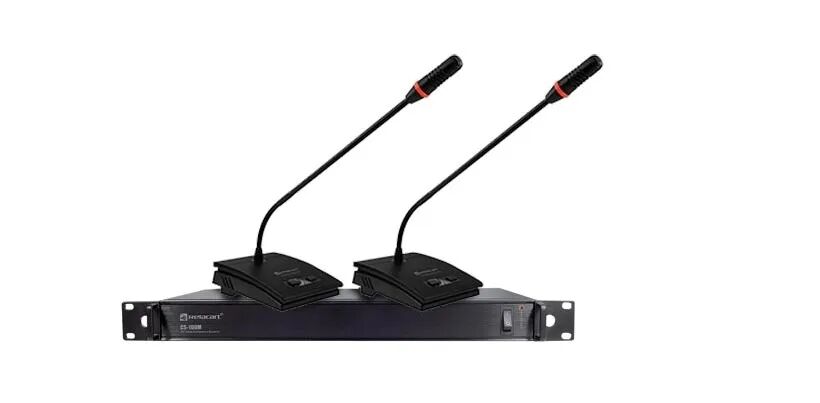 Relacart CS-100 Practical Wired Hand-in-Hand Conference Discussion System for a Multi-purpose Conference Hall of a Military Unit in China