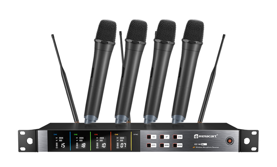 Relacart EZ-MI-4: four channels of true-diversity reception in a single 1U chassis