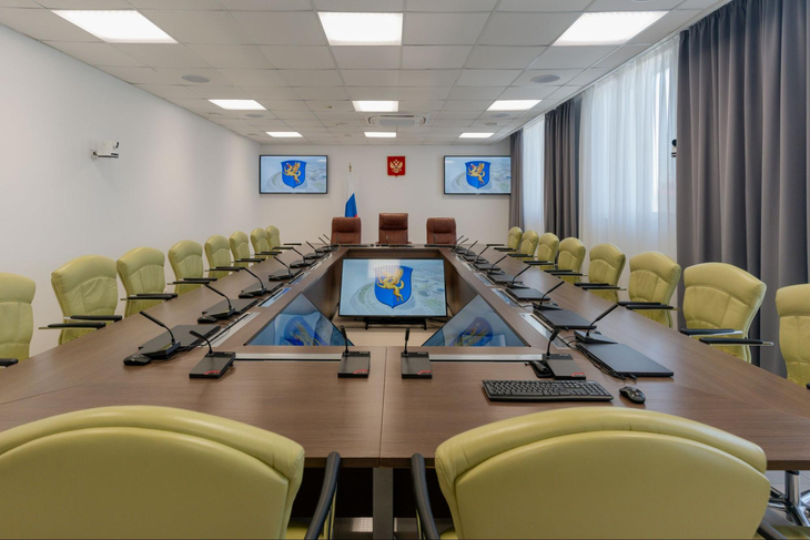 Relacart CS-102 and CS-501 Conference Systems Equip the Conference Hall of the Sirius Federal Territory Administration