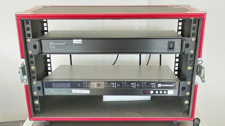 Relacart UR-2Q Quad-Channel 130MHz Wireless Microphone System Helps China Railway Construction to Build the Papua New Guinea New Ireland Cavern Rugby Field Project