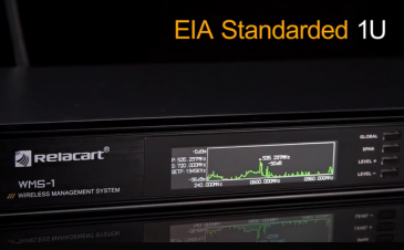 Relacart WMS1 is a wireless frequency management system