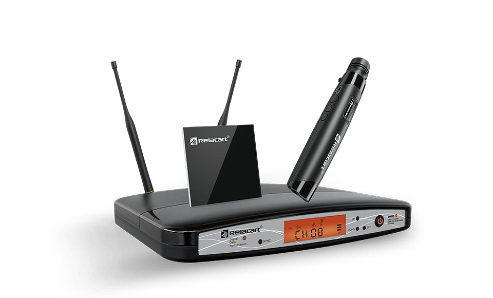 UHF Single Channel Antenna Diversity Wireless Microphone System