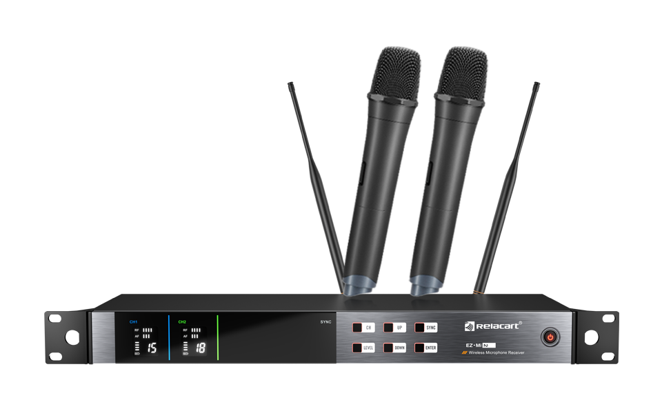 Dual-Channel True Diversity Wireless Microphone System
