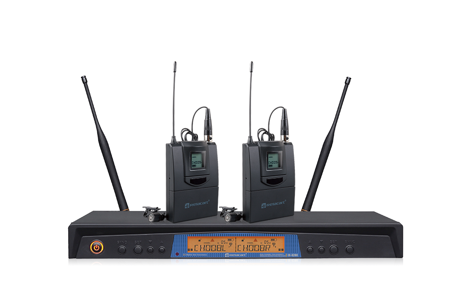 Dual-channel True Diversity Wireless Microphone System