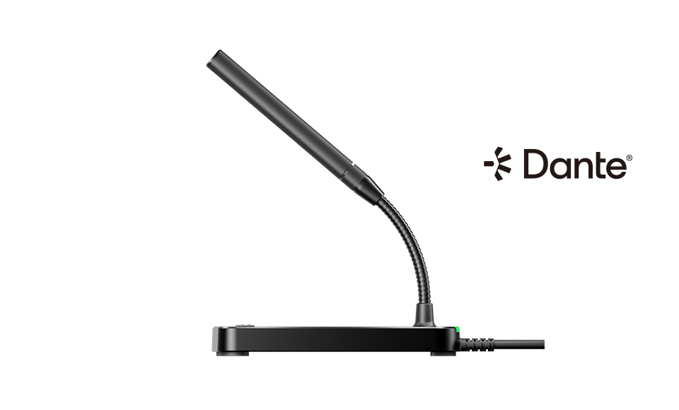 Desk Microphone with Dante