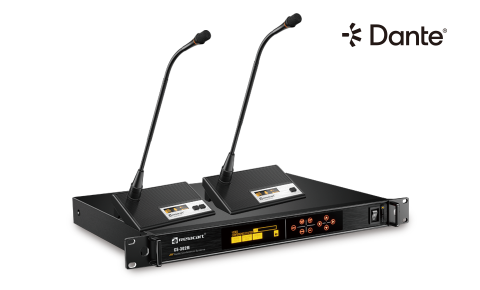 Conferencing Discussion System with Dante Network Interface