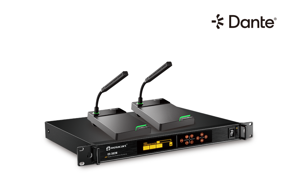 Conferencing Discussion System with Dante Network Interface