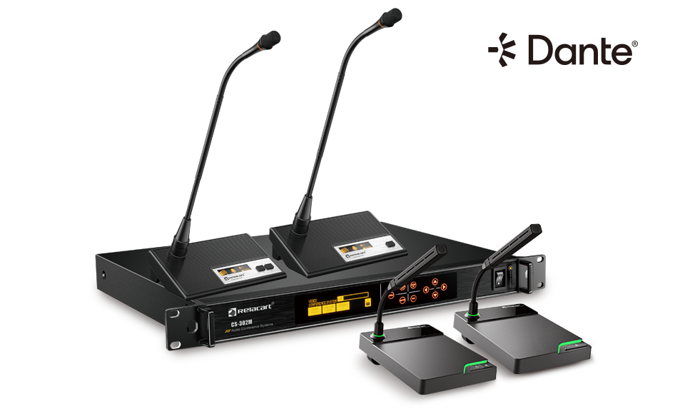 Conferencing Discussion System with Dante Network Interface