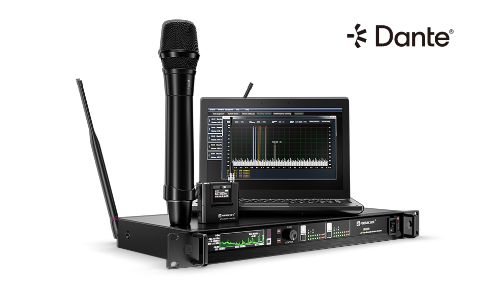 Dual-Channel True Diversity Wireless Microphone System