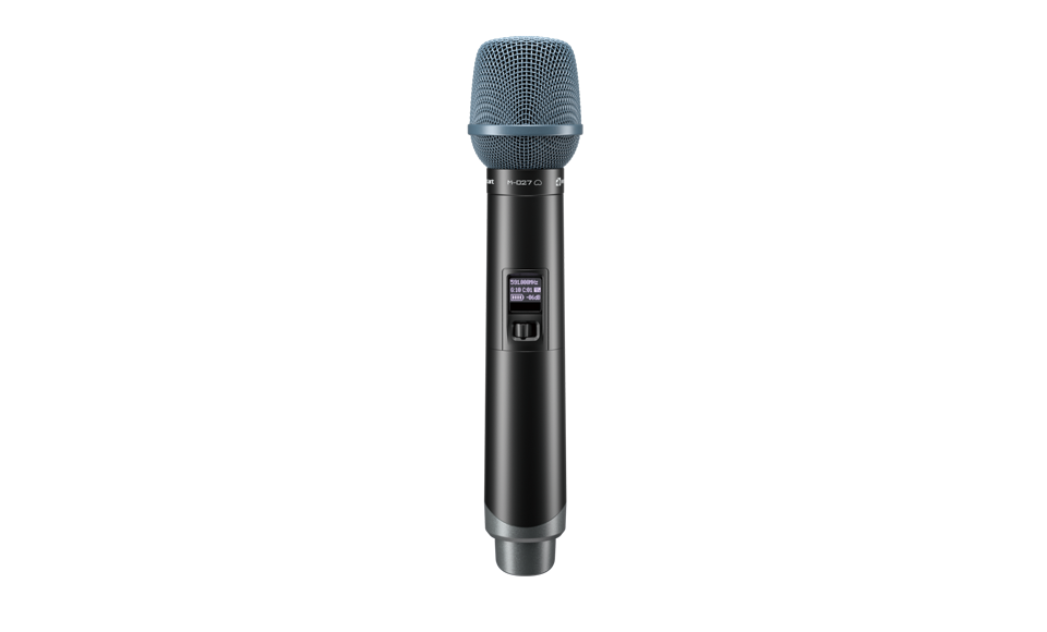 Quad-Channel 130MHz Wideband True Diversity Wireless Microphone System