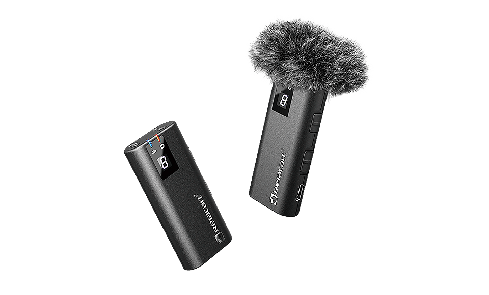 UHF Single Channel Camera Mount Wireless Microphone System