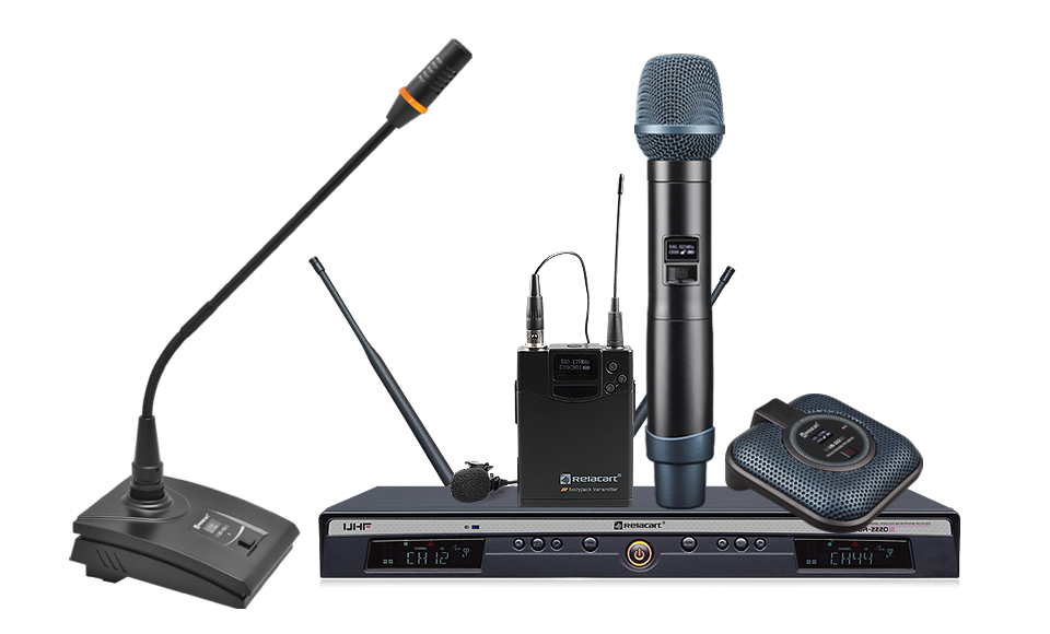 Dual Channel True Diversity Wireless Microphone System