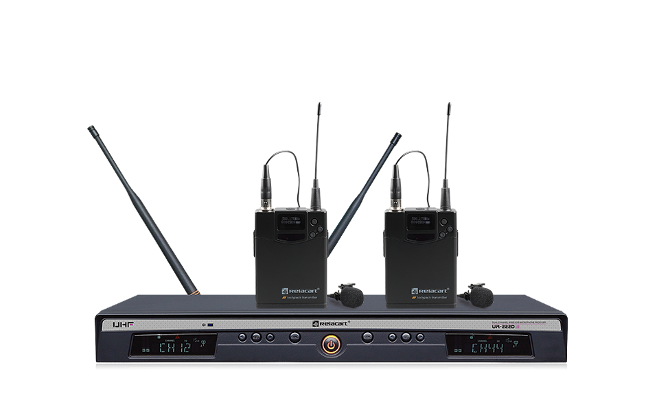 Dual Channel True Diversity Wireless Microphone System
