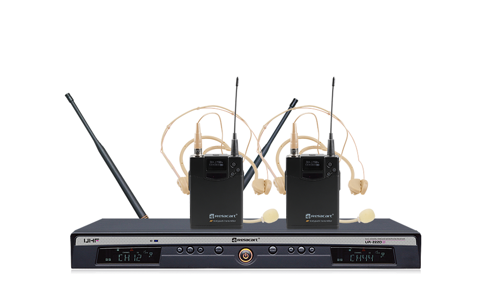 Dual Channel True Diversity Wireless Microphone System