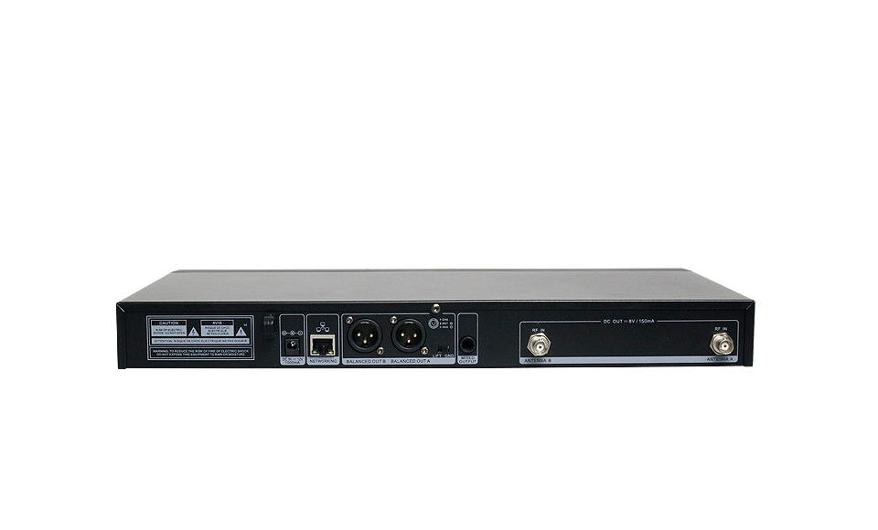 Dual-Channel Wireless Microphone System