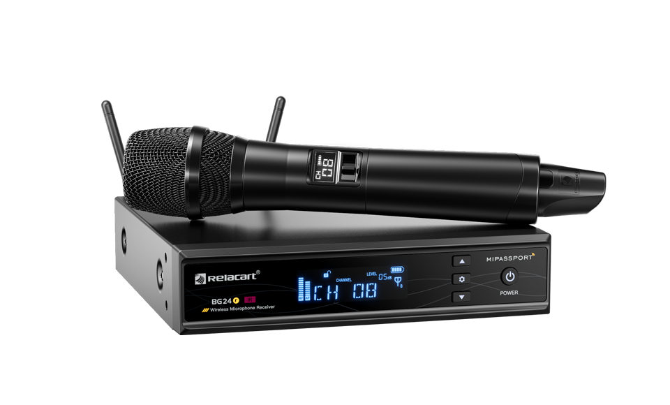 2.4G Single-Channel Tri-Diversity Wireless Microphone System