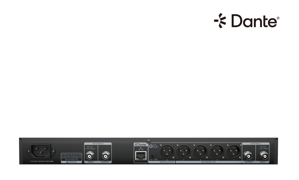 Quad-channel Wireless Receiver