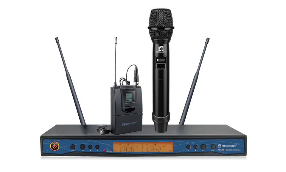 Dual Channel Wireless Microphone System