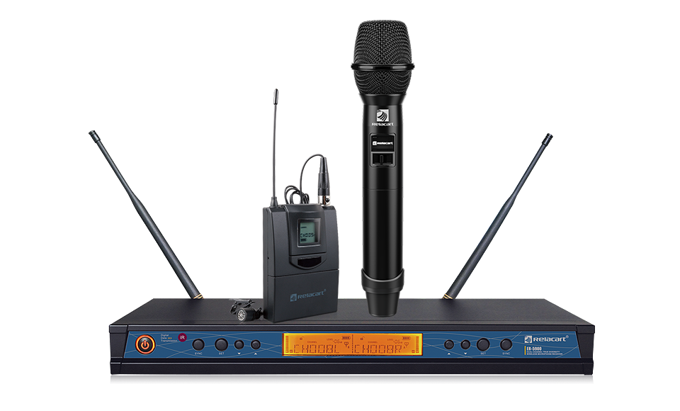 Dual Channel Wireless Microphone System