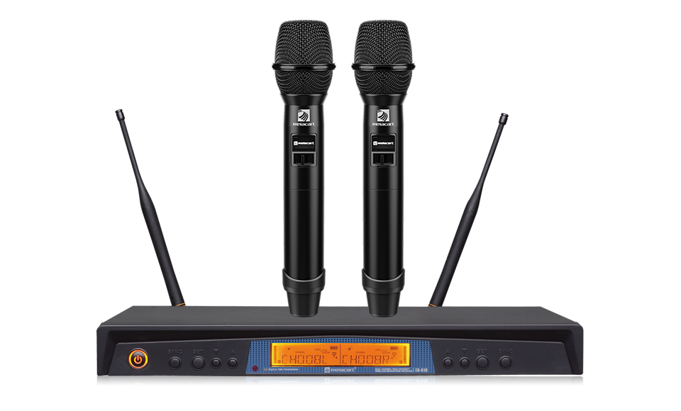 Dual-Channel True Diversity Wireless Microphone System