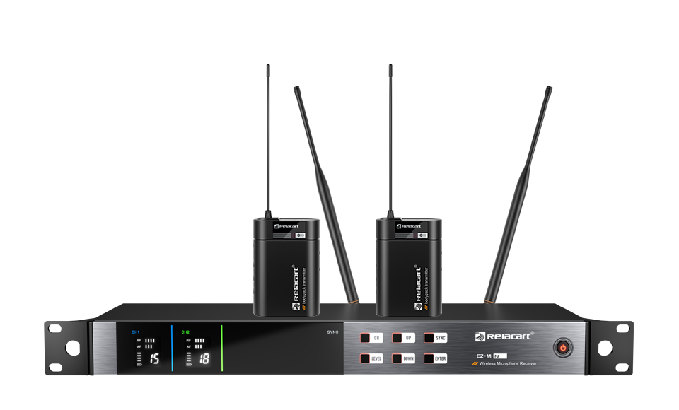 Dual-Channel True Diversity Wireless Microphone System