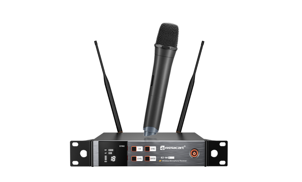 Single-Channel True Diversity Wireless Microphone System