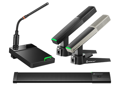 Dante & Analog Conference Microphones