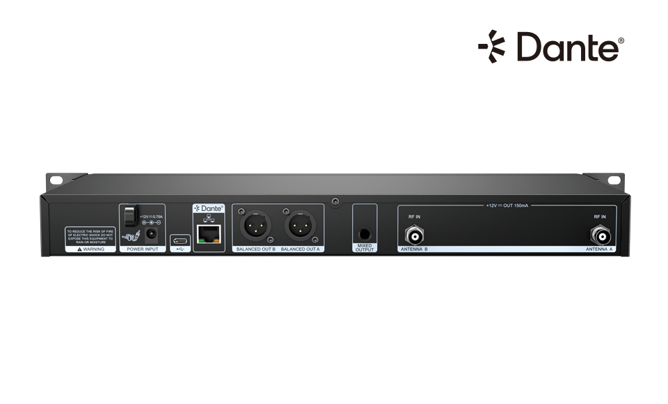 Dual-Channel Diversity Wireless Microphone System