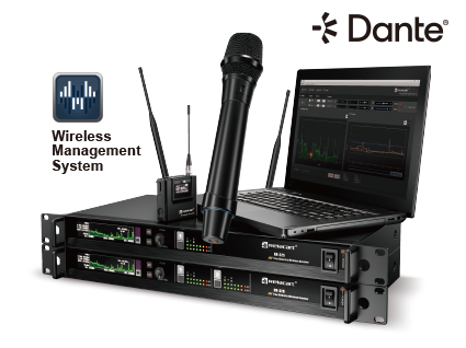 Digital Hybrid Dante Wireless Microphone System