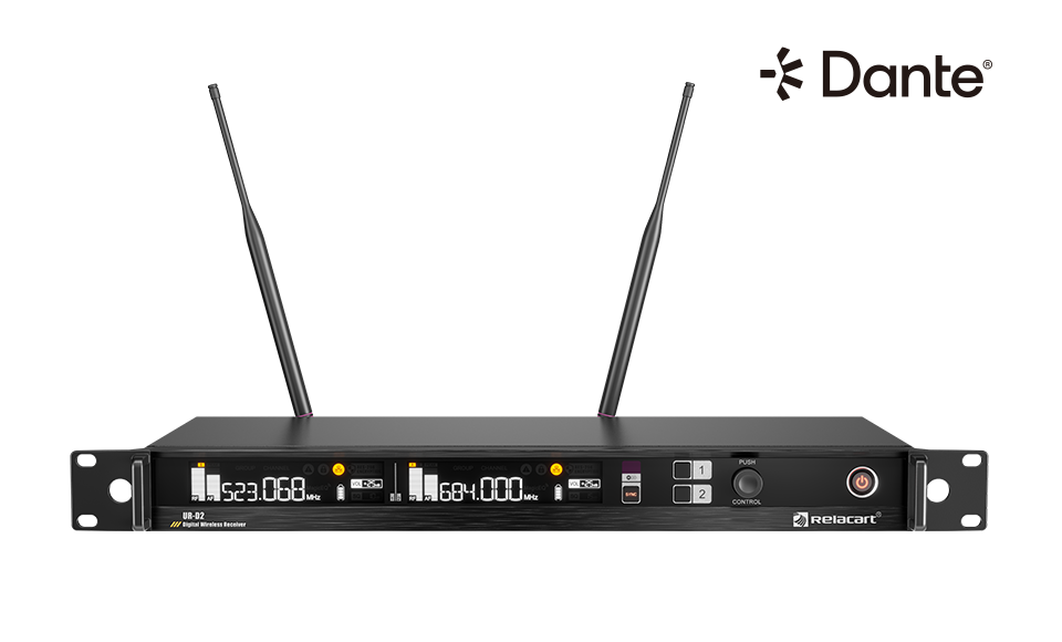 Dual-Channel True Diversity Digital Wireless Microphone System