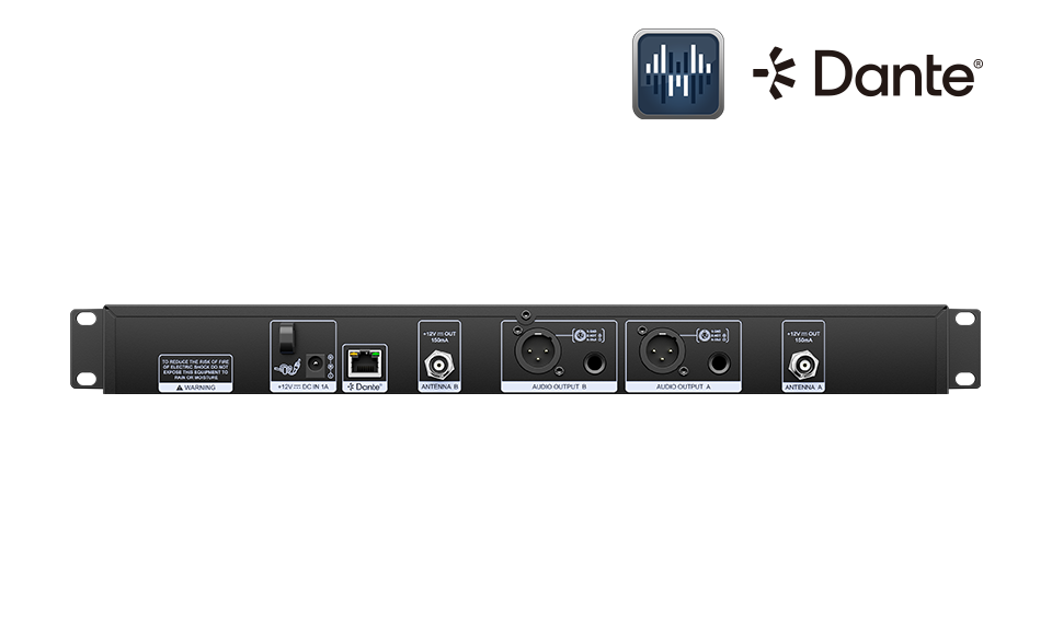 Dual-Channel True Diversity Digital Wireless Microphone System