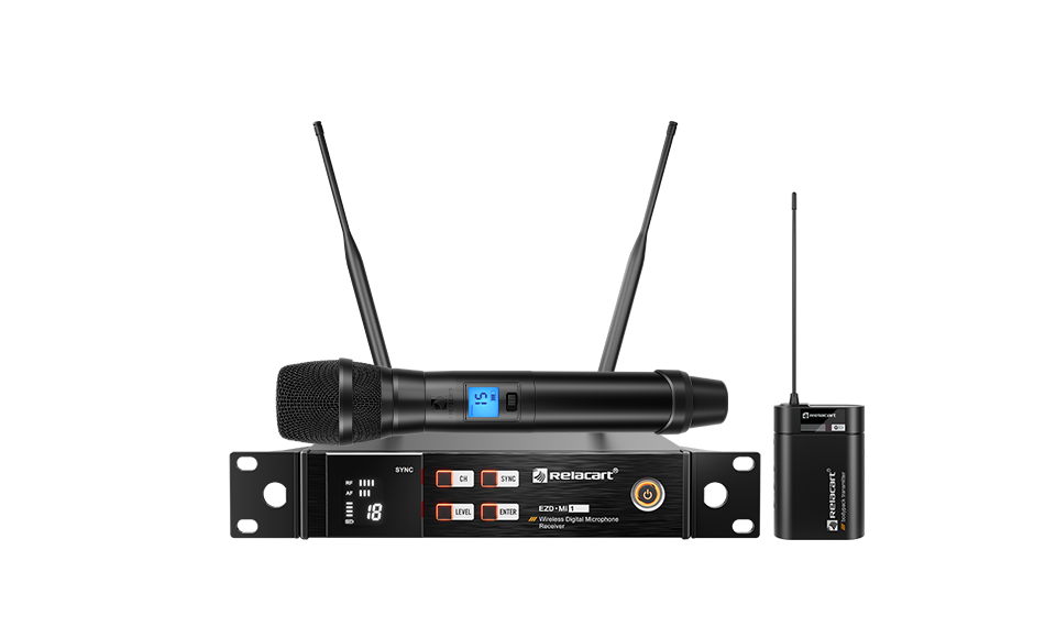 Single Channel True Diversity Digital Wireless Microphone System