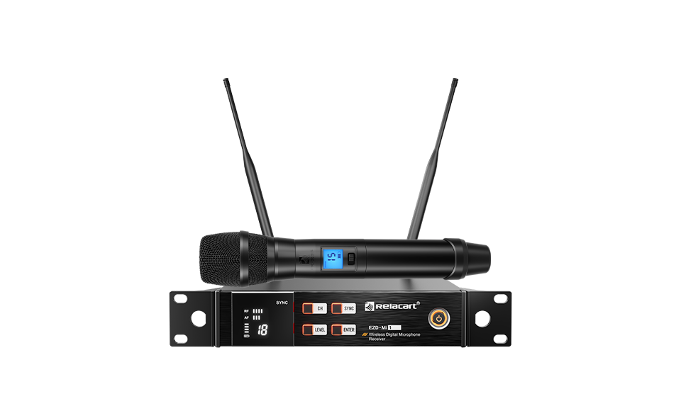 Single Channel True Diversity Digital Wireless Microphone System