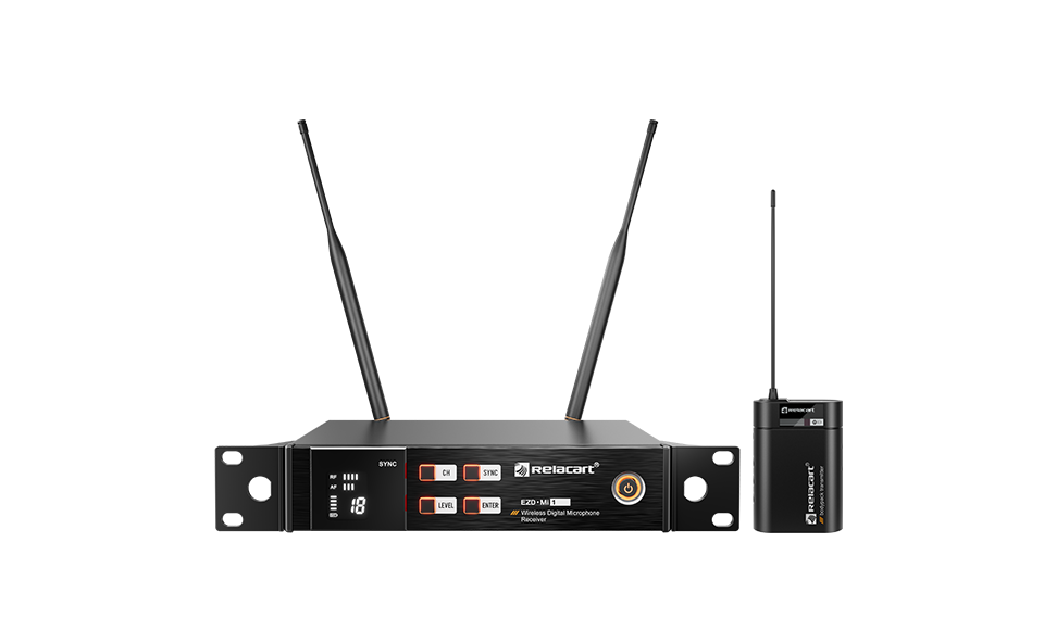 Single Channel True Diversity Digital Wireless Microphone System