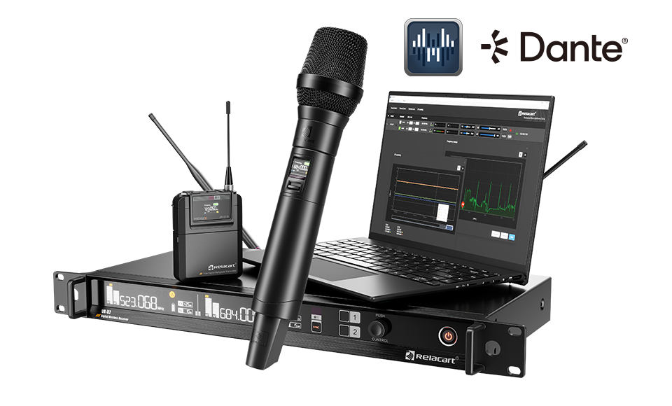 Dual-Channel True Diversity Digital Wireless Microphone System