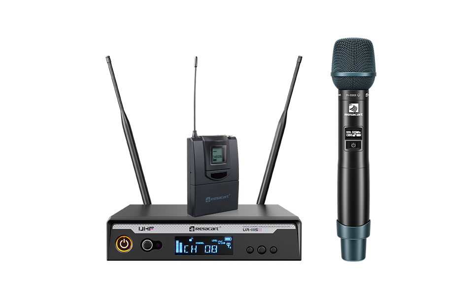 UHF Single Channel Wireless Microphone System