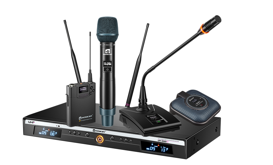 Dual Channel Antenna Diversity Wireless Microphone System