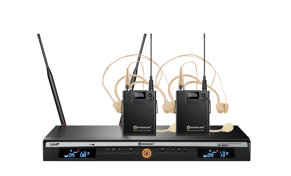 Dual Channel Antenna Diversity Wireless Microphone System