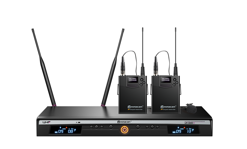 Dual Channel Antenna Diversity Wireless Microphone System