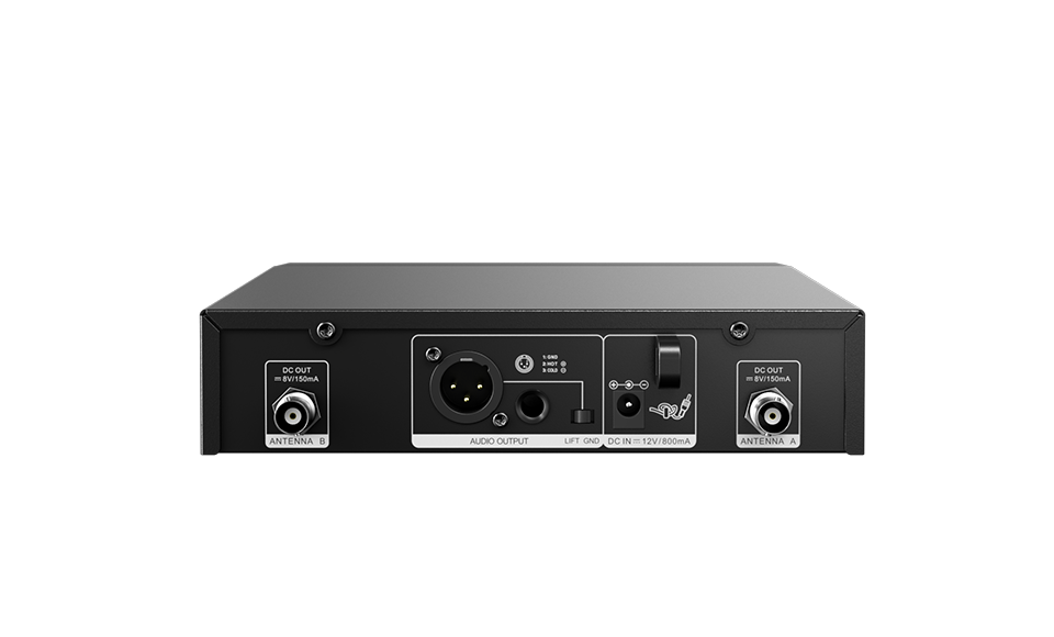 Single Channel Antenna Diversity Wireless Microphone System