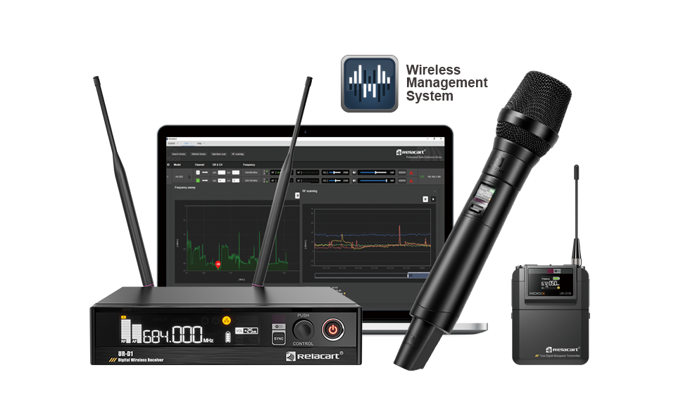 Single-Channel Diversity Digital Wireless Microphone System