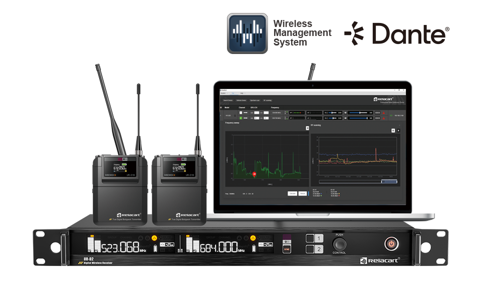 Dual-Channel Diversity Digital Wireless Microphone System