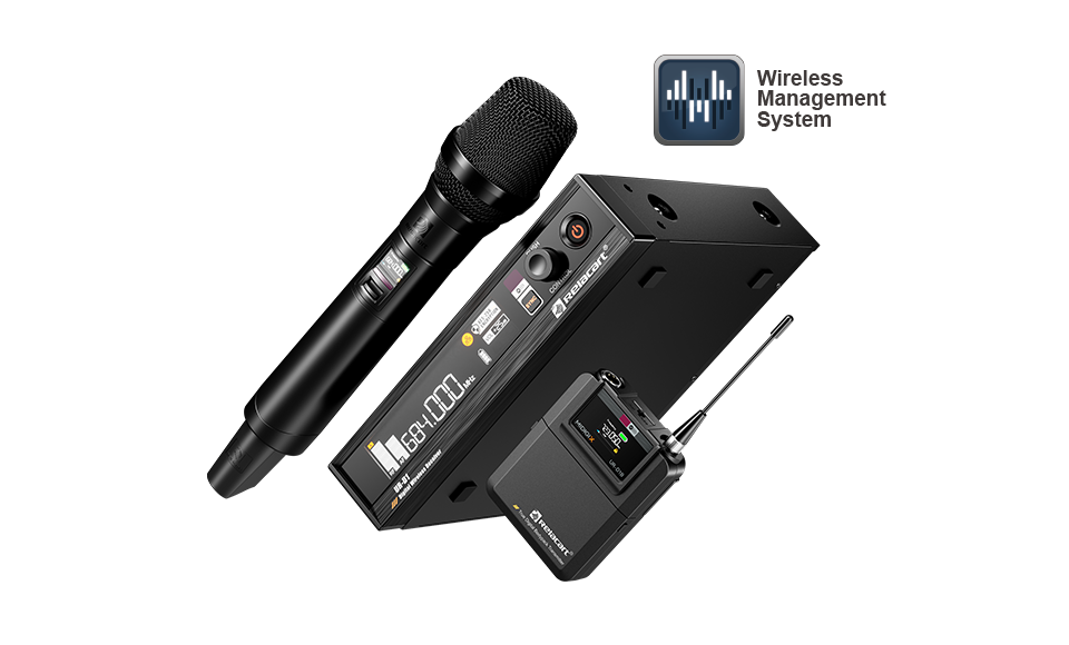 UHF Single-Channel Diversity Digital Wireless Microphone System