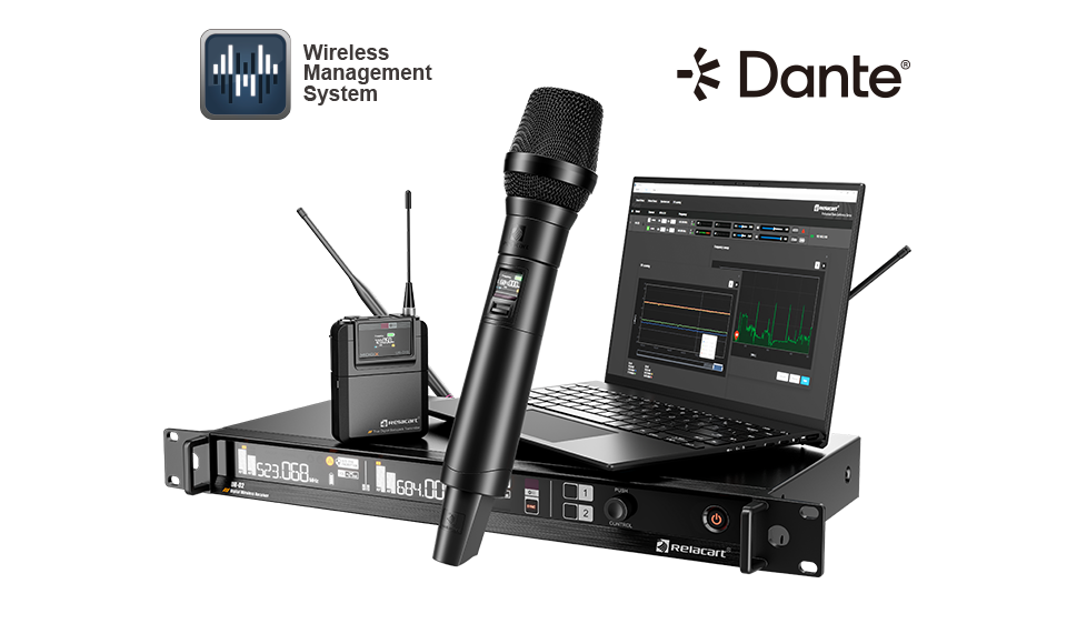 UHF Dual-Channel Diversity Digital Wireless Microphone System