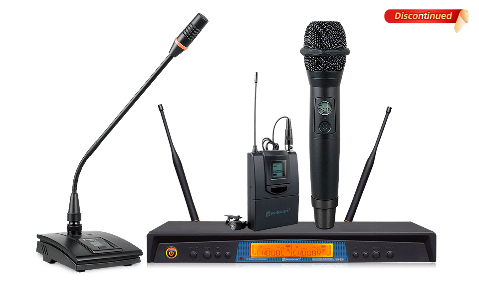 Dual-Channel True Diversity Wireless Microphone System