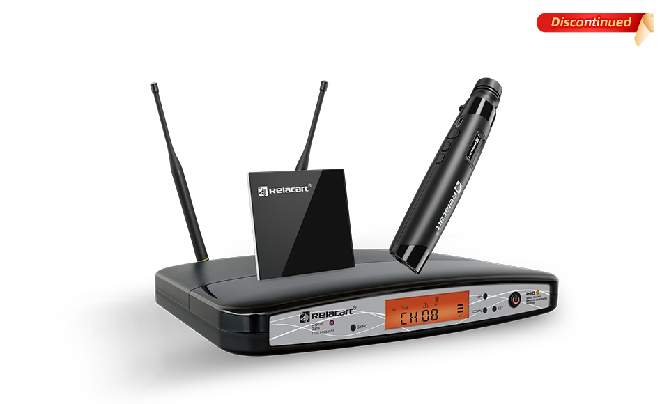 UHF Single Channel Antenna Diversity Wireless Microphone System